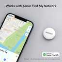 MOMAX Key Finder, Tracker Tag, Works with Apple Find My (iOS Only), Key Tracker with APP,Sound Location, Key Locator Tracker for Luggage, Suitcase, Wallet, Pet, Kid