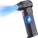 Adjustable Electric Air Duster at 210000RPM, Canned Air Replacement, 8000mAh Rechargeable for Comprehensive Cleaning: Computers, PCs, Cars, & Home