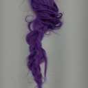 Yan Dream Purple Braid Wig Thick Long Lavender Purple Braid Hair Cosplay Wig Clip In Ponytail Dress up Accessories