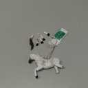 Galloping Spotted Horse Ornament by Kurt Adler