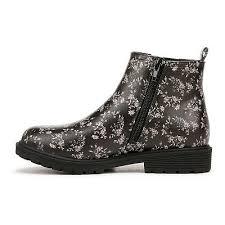 Blowfish Malibu Ride On Girls' Faux Leather Ankle Boots Size 2