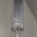 Umbrella Wedding Style Stick Umbrellas Large Windproof Bubble Umbrellas Rain Umbrellas with J Hook Handle for Bride Groom Gift (8PCS)