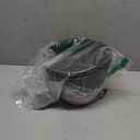 QCQHDU 2 Pack 10 Inch Hanging Planters for Indoor Outdoor Plants, Hanging Baskets Flower Pots with Reservoir Tray & Visible Water-Level (Dark Grey)