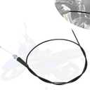 Throttle Cable for Hawk 250,130CM (51.18'') Motorcycle Cable for Hawk 250