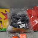 Haysandy 3 Pcs Halloween Inflatable Costume Adult Blow up Costumes Inflatable Full Body Bubble Fat Suit for Men Women(Green, Red Black)