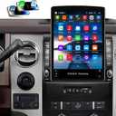 [4+64G] 9.7" Car Stereo Radio for Ford F150 2009 2010 2011 2012 2013 2014 Android 13 Touchscreen Radio Upgrade with Wireless Carplay & Android Auto AHD Camera,GPS Navigation,SWC,WiFi,FM,Bluetooth