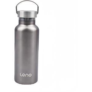 Stainless Steel Insulated Water Bottle, Double Wall, Wide Mouth, Leak Proof, Keep Drinks Cold and Hot, Sport & Camping Hiking Bottle with Handle (17, ounces)