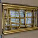 AUPSEN Kids Clothing Rack with Bottom Storage Shelf, Metal Toddler Dress Up Rack for Little Girls, Kids Dress Up Clothes Storage for Coats, Skirts, Dance CostumeGold