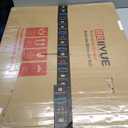 28x36 Inch Black Bathroom Mirror for Wall, Thick Metal Framed Rectangle Mirrors for Over Sink, Bedroom, Living Room, Entryway, Anti-Rust, HD Tempered Glass