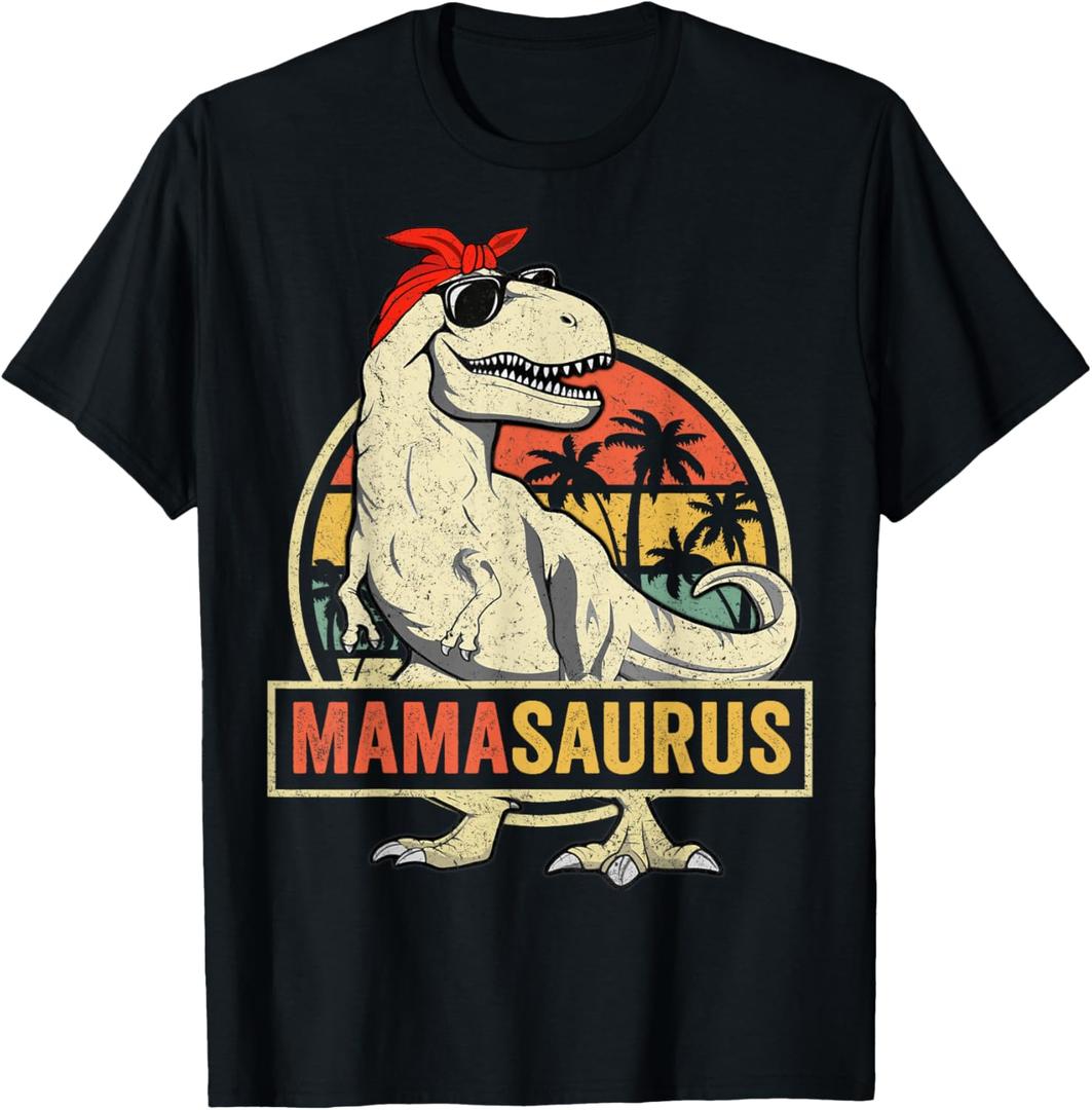 Mamasaurus T rex Dinosaur Funny Mom Mommy T-Shirt, Size M