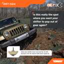 Dorman 697-024 Manual Trans Shift Tower Kit Compatible with Select Jeep Models (OE FIX)