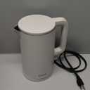 Thermo Protect Kettle, Electric Kettle, Safe to Touch, Full Stainless Steel Inside, 1.5 liters White