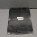 Shockproof Hard Shell Carrying Case for GPS, External Hard Drive, Power Bank, Charger, Cable, Heart Monitor, Cell Phone, Electronic Accessories - Larger Capacity Storage Pouch Travel Bag (Black)