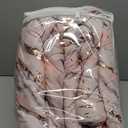 Pop Shop Marble Comforter Set, Full/Queen, Rose Gold