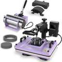 5 in 1 Heat Press Machine for T Shirts, T Shirt Press Machine