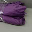 MIULEE Velvet Curtains Purple Elegant Grommet Thermal Insulated Soundproof Room Darkening Curtains/Drapes for Classical Living Room Bedroom Decor 52 x 96 Inch Set of 2