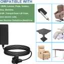 Power Recliner Power Supply Compatible Model ZB-H290020A-C ZBPOWER, 29V 2A Electric Recliner Power Cord for Lift Chair and Adjustable Bed