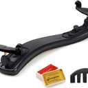 NANYI 4/4 Violin Shoulder Rest Collapsible Adjustable 3/4 Size Violin universal Type Violin Parts soft Safety Easy to use, High strength sponge (Black) mute and rosin.