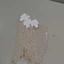 25 Pcs Christmas Tree Beads Garland with Hooks White Artificial Pearl Strands Chain Faux Pearl Hanging String for Xmas Tree Wedding Party DIY Craft Holiday Decoration Multi Size