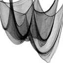 Halloween Creepy Cloth Black 80400inch - Halloween Decorations Clearance - Creepy Spooky Halloween Decorations Outdoor Indoor (80400in1pcs)