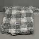 Wearable Heated Blanket - Warm Up Electric Blanket Hoodie with 6 Heat Levels, Snuggies for women, gifts for her, 50"x60", Black White Plaid