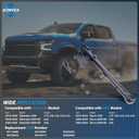 85116689 Auxiliary Tailgate Step Handle for Chevy Silverado & GMC Sierra 1500/2500/3500 HD 2019-2026, Assist Handle Assembly with Bracket, Replace# 84338560