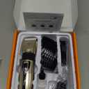 oneisall Dog Clipper Low Noise, Dog Grooming Kit with Rechargeable, Pet Shaver Cordless Electric Quiet Hair Clipper Set for Dogs Cats PetsGold