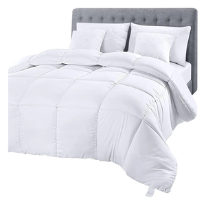Utopia Bedding Comforter Duvet Insert, Quilted Comforter with Corner Tabs, Box Stitched Down Alternative Comforters Full Size (White)