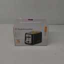 Toastmaster 2-Slice Cool Touch Toaster, black with stainless accent