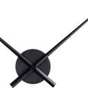 Mudder 3D Clock Hands Wall Clock for Kitchen Office and Home Art Decor Quartz Clocks Movement Mechanism Accessories (Black)