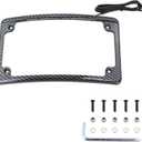 LPF-RAD-B-LP License Plate Frame Radius LED for Harley Davidson (Carbon Fiber)