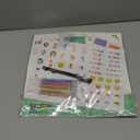 Baby's First Year Calendar with Stickers by Bright Day - 1st Year Tracker - Baby Memory Book for Girls to Document and Cherish Baby First Year Milestones,- Milestone Keepsake for Baby Boy with Pocket