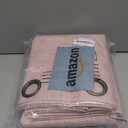 Baby Pink Linen Blackout Curtains for Nursery 95 Inch Length 2 Panels Set, Thermal Insulated Boho Total Black Out Noise Reducing Bonzer Grommets Window Curtains for Girls Bedroom, Each 52 Inch Wide