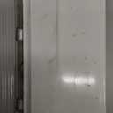 Dog Door for Sliding Glass Door with Magnetic Plastic Flat, Sliding Door Pet Doggie Door Insert with Lock, Adjustable Height No-Cut Required Doggy Door Access Renters, Apartments, Patio (White, L)