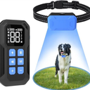 Wireless Fence for Dog, 2 in 1 Electric Dogs Fence System with Remote Training Collar, Wireless Pet Containment System, Rechargeable Portable Electric Dog Boundary System for Outdoor