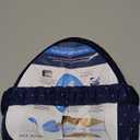 Hip Alignment Pillow,Leg Alignment Pillow,for Side Sleepers Hip Pain (Dark Blue)