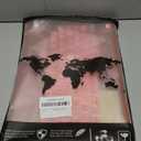 G JGOO Compatible with MacBook Air 13 inch Case 2026 2025-2022 M5 A3449 M4 A3240 M3 A3113 M2 A2681, Glitter Hard Shell for MacBook Air 13.6 inch Case + Keyboard Cover + Screen Protector, Sparkly Pink