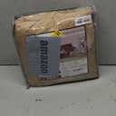 U-NICE HOME Loveseat Sofa Cover Reversible Couch Cover for Dogs with Elastic Straps Water Resistant Furniture Protector for Pets Couch Cover for 2 Cushion Couch (Loveseat, Light Camel/Beige)
