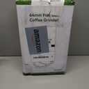 MOKKOM Professional 64mm Flat Burr Coffee Grinder with 100 Grind Settings, All-Metal Stainless Steel Body, Coffee Bean Grinder with Adjustable Electronic Timer, Anti-Static, LED Display