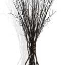 12 Pcs Artificial Curly Willow Branches Plants Decorative Brown Twig Stems Spray Tall for Vase DIY Crafts Wedding Floral Arrangement Home Decor Indoor