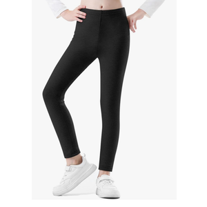 Girls Leggings Cotton Leggings for Toddler Footless Girls Pants Stretchy Baby Girl's Pants Infant Basic Size 6-8 YO