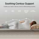 3 Inch Firm Mattress Topper King Size, Cooling Mattress Pad with Gel Memory Foam, 40D High Density Bed Topper with Removable Soft Cover, Pressure Relief & Non-Slip, CertiPUR-US Certified