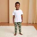 Baby and Toddler Boys Cotton Pants, 4 Pack 2T-6Y Joggers Sweatpants for Boys, Size 3T