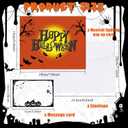3 x 3D Pop Up Happy Halloween Card, 3D Greeting Pop Up Halloween Card with Light and Music, For Lover, Friends, Family, Colleagues, Includes Message Card and Envelope