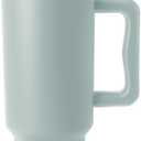 Simple Modern 40 oz Trek Tumbler with Handle and Straw Lid | Cup Holder Friendly Insulated Stainless Steel Travel Mug | Sea Glass Sage