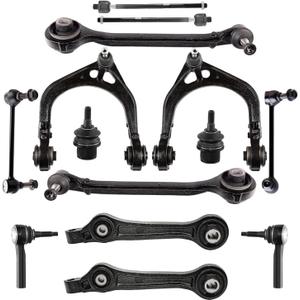 14PCS Front Control Arms with Ball Joints Suspension Kit fit for 2005-2010 Chrysler 300, for 2008-2010 Dodge Challenger, for 2006-2010 Dodge Charger, for 2005 Dodge Magnum, for 2006-2008 Dodge Magnum