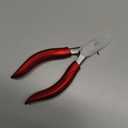 BEZOX Toenail Clippers for Thick & Ingrown Nails  Heavy Duty Toe Nail Clipper for Seniors for Thick Toenails with Comfort Grip & Long Handle - Red