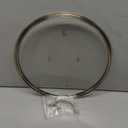 Stainless Steel Glass Lid for 13 Inch Pans and Pots, Tempered Cover for Cooking Pans, Dishwasher & Over Safe 33 cm