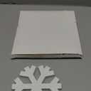 4 Pcs Christmas Snowflake Decor Multiple Sizes Wooden Tiered Tray Decor Freestanding White Table Sign Tabletop for Winter Farmhouse Xmas Country Party Rustic Home Room Table Shelf New Year Decorations