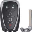 SUPALAND Key Fob Replacement Fits for Chevrolet Malibu Camaro 2016 2017 2018 2019 2020 2021 2022 2023 2024 2025 Cruze 16-19 Smart Proximity Keyless Entry Remote Start HYQ4EA HYQ4ES 13508769 433 MHz